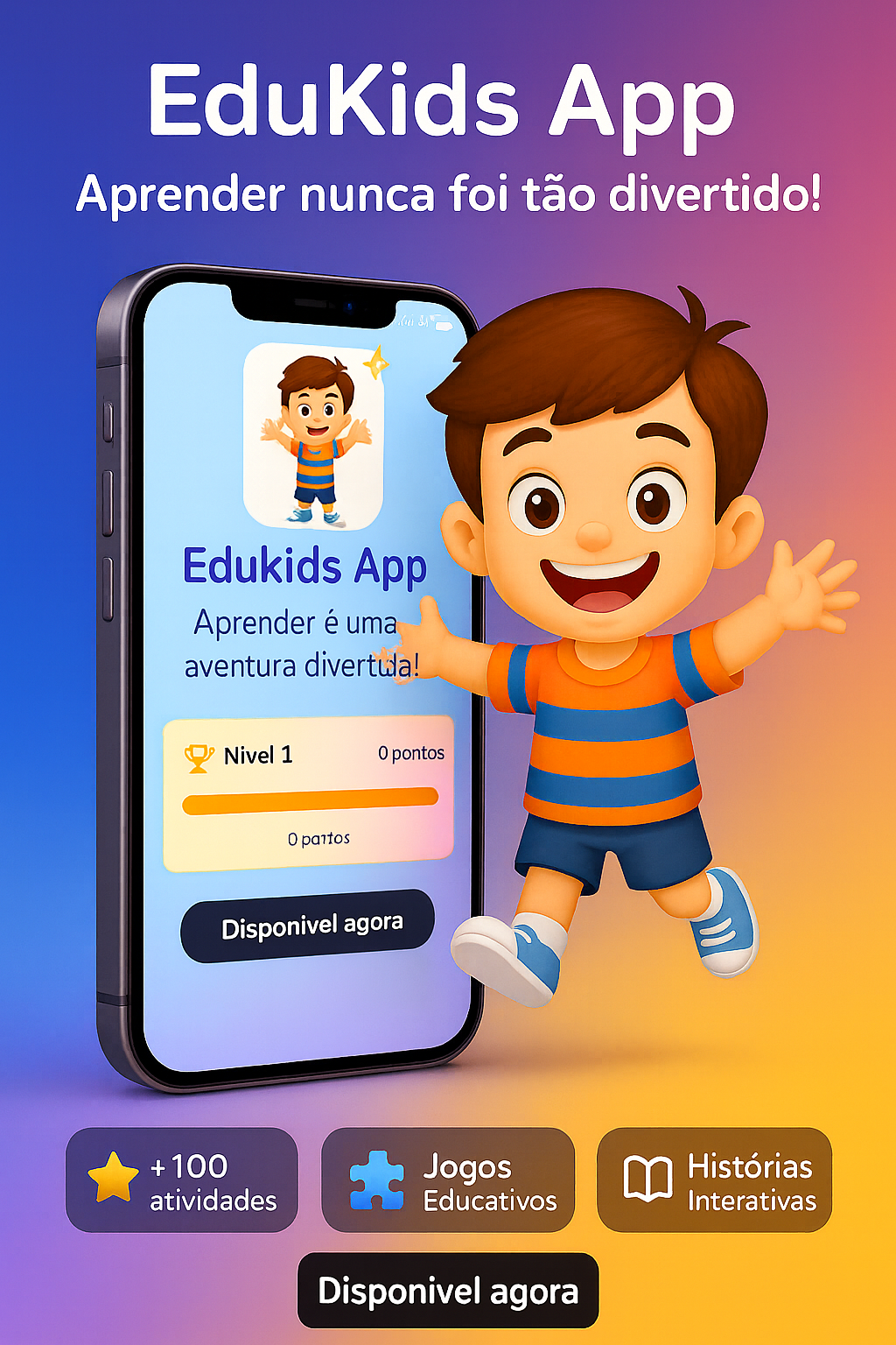 Tela do aplicativo EduKids